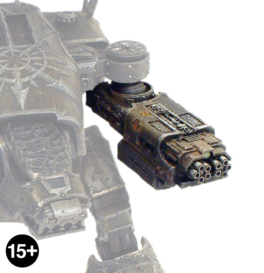 Chaos Warhound Titan Vulcan Mega Bolter