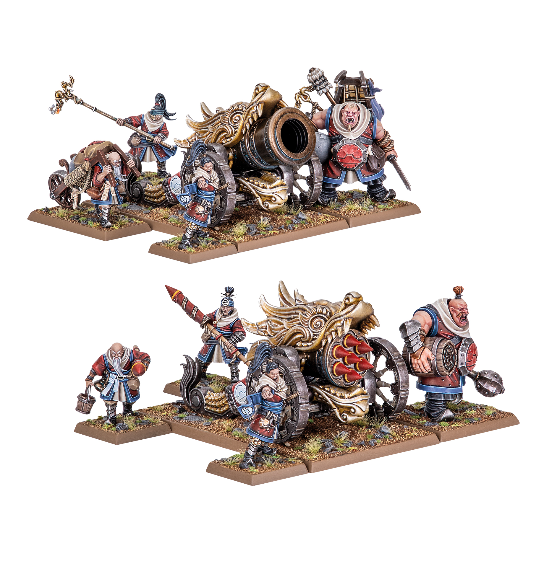 Grand Cannon & Fire Rain Rocket Battery