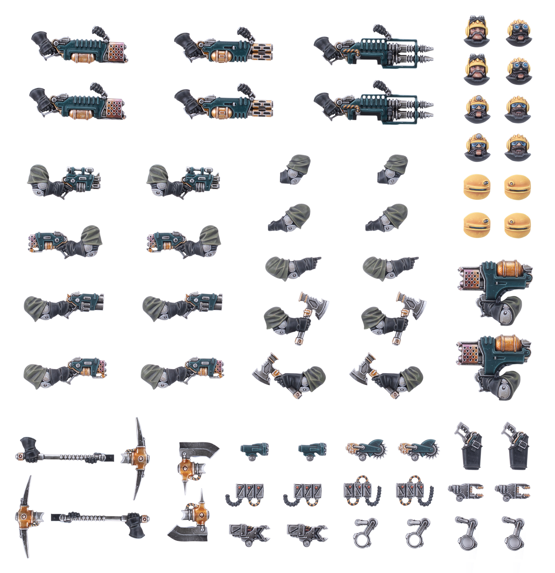 Ironhead Squat Prospectors Weapons & Upgrades
