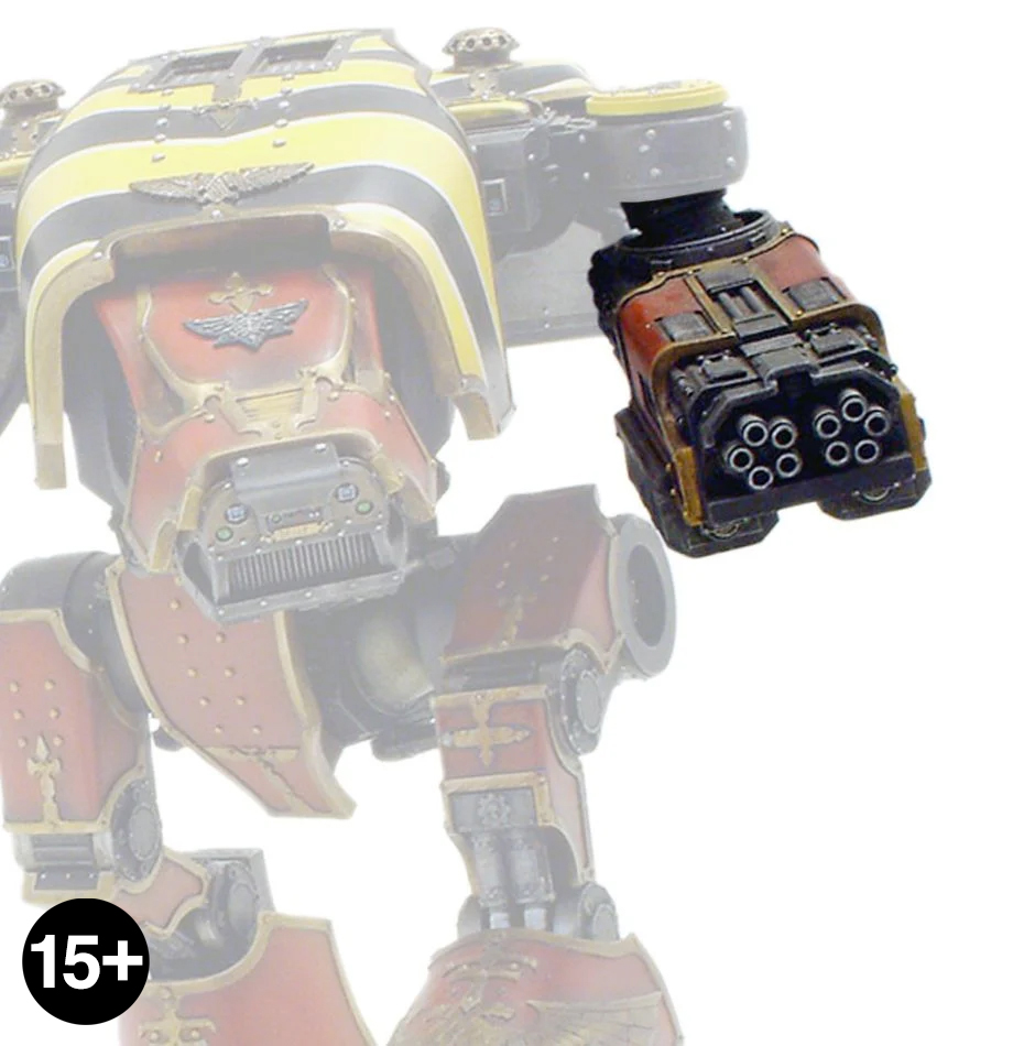 Mars Pattern Warhound Titan Vulcan Mega-bolter